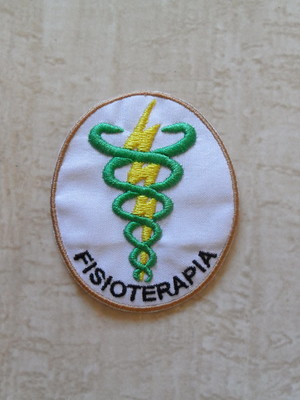 Patch bordado termocolante logo fisioterapia ii