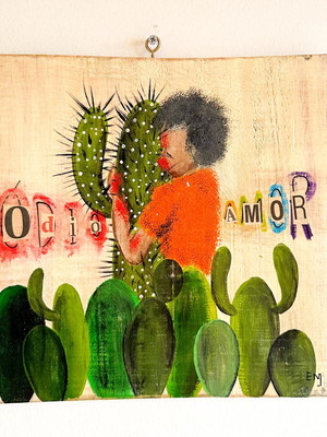 Arte em madeira