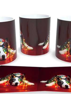 Caneca personalizadas coleção natal animal 10