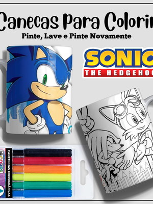 Caneca de polímero personalizada com desenhos