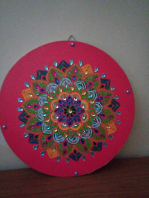 Mandala rosa ,