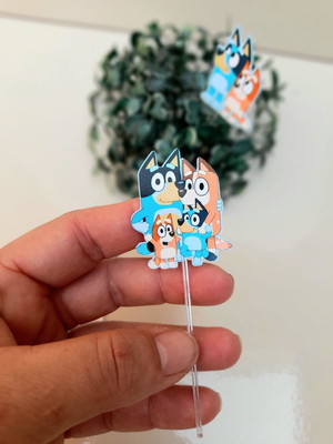 Toper para doces cachorrinho bluey