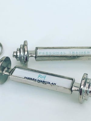 Chaveiro halter personalizado