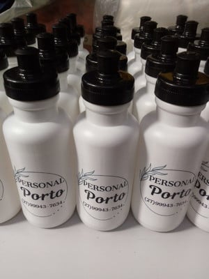 50 squeeze de plástico - 500ml - personalizado