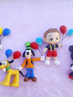 Aplique turma mickey