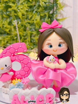 Topo tema hello kitty