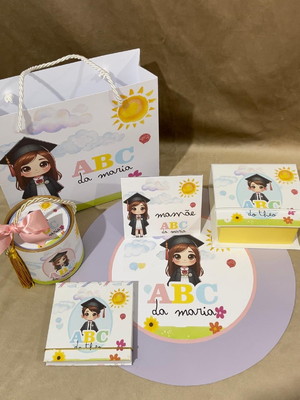Kit abc mesa posta