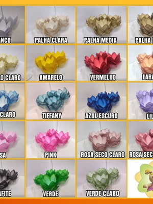 Kit 120 forminhas para doces - lírio
