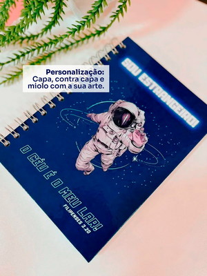 Cadernos personalizados-15x21 cm-50 unidades