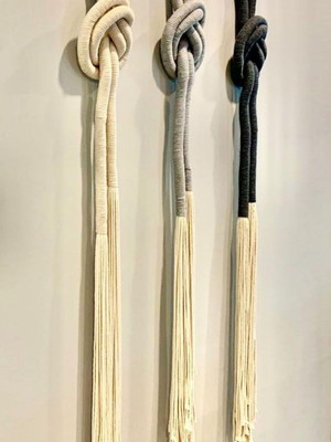 Trio de colar de parede