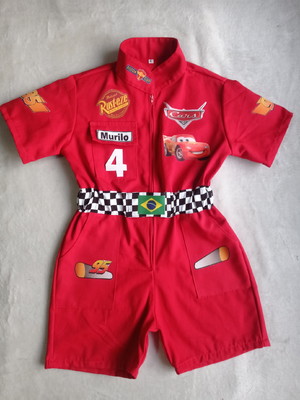 Fantasia mcqueen luxo verão