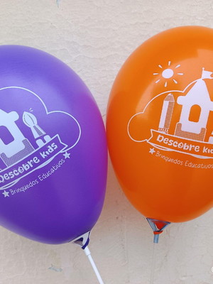Bexigas personalizadas logo da sua empresa