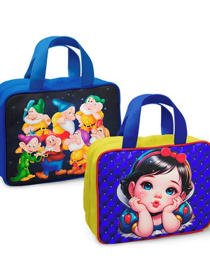 Lancheira personalizada branca de neve