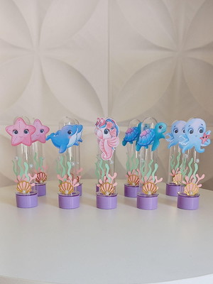 Tubete personalizado sereia