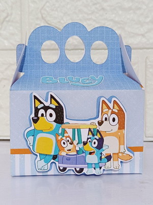 Caixa maletinha 3 furos bluey