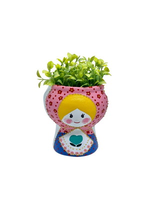 Cachepot matrioska loira p