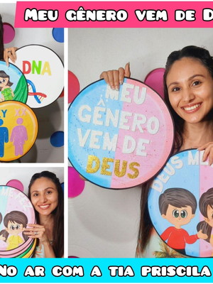 Recurso visual meu gênero vem de deus
