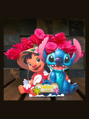 15 centro de mesa lillo e stitch