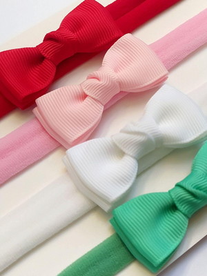 Faixinhas para bebê_4 unidades (escolha as cores)