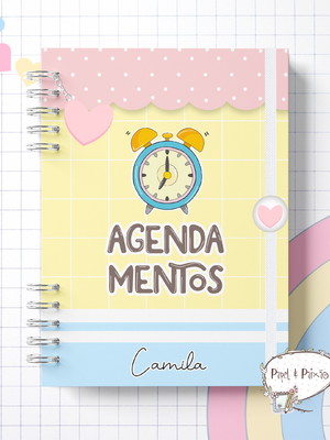 Caderno de agendamentos - com ou sem horário