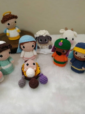 Presépio pop amigurumi