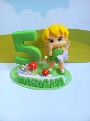 Topo personalizado sininho