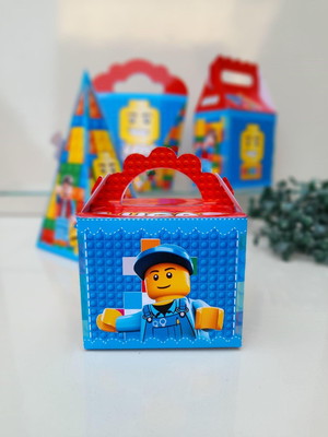 Caixa com alça lego
