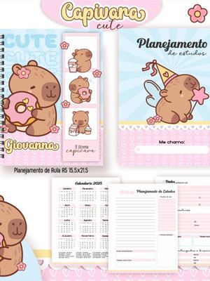 Planejamento de aulas capivara