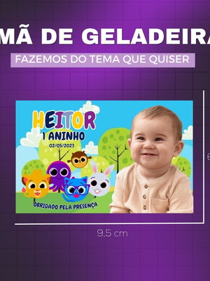 Imã de geladeira (lembrançinha)