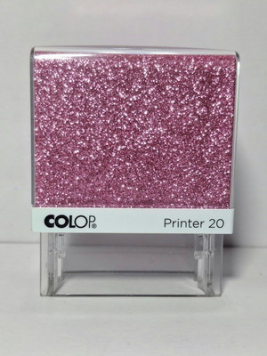 Carimbo de glitter