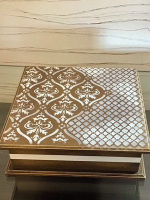 Caixa de chá ou bijuterias em mdf - ref. 189