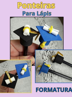 Ponteira capelo para formatura