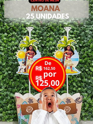 25 cachepo moana com pega balao p*