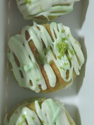 Mini donut de limao