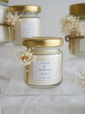 Mini vela perfumada lembrancinha brindes personalizada