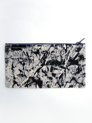 Necessaire tecido estamparia manual - slim