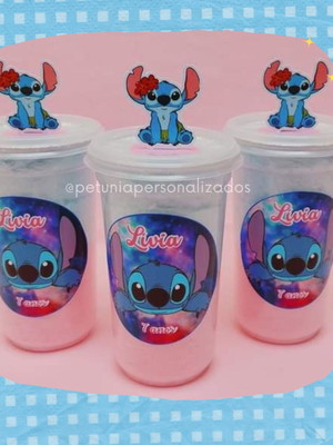 Algodão doce no copo- stitch