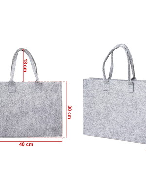 Sacola de feltro personalizada