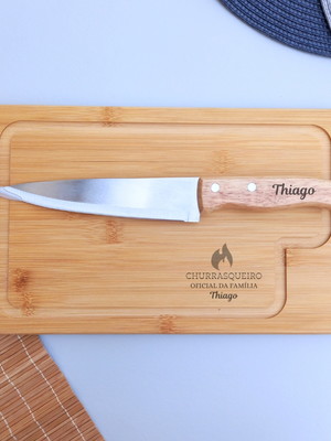 Kit churrasco personalizado 2 itens