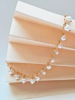Pulseira corações