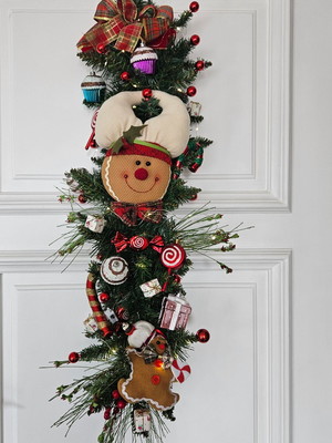 Guirlanda gingerbread vertical