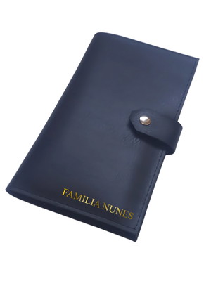 Porta passaporte família personalizado - 6 passaportes