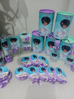 Kit festa sereia ( fazemos com todas as sereia) 50 itens