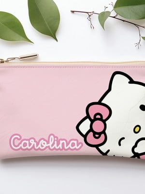 Estojo personalizado hello kitty com nome