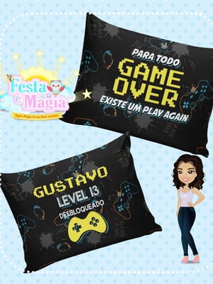 Almofadas personalizadas game