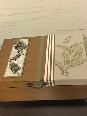 Caixa para bijuteria/óculos/relógio em mdf - ref.: 197