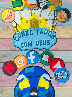Visual conectados com deus em eva