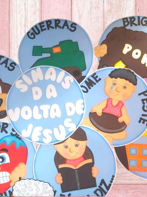 Recurso visual sinais da volta de jesus