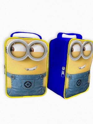 Maletinha minions azul