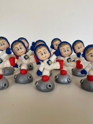 10 apliques astronauta biscuit